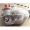 china factory carded dehaired light violet pure sheep wool goat cashmere fiber